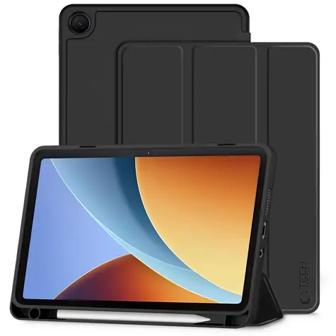 Tech-Protect SmartCase Pen schwarz / Hülle / XIAOMI Redmi Pad 2 9,7" / mit Stifthalter