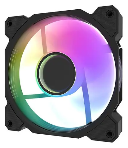 darkFlash DR08 schwarz / Lüfter / 120 mm / 800-1600 U/min / 30 dBA / A-RGB
