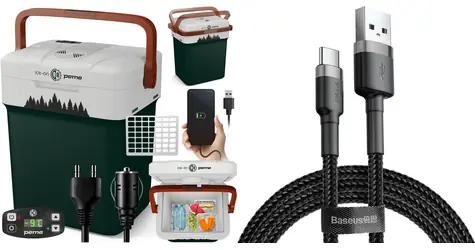 PEME Essential 32 Pine Forest Kühlbox / USB-Kabel im Lieferumfang enthalten