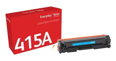 Xerox Everyday W2031A Cyan / Toner / Alternative zu HP 415A / für HP Color LaserJet Pro M454, MFP M479 / 2100 Seiten