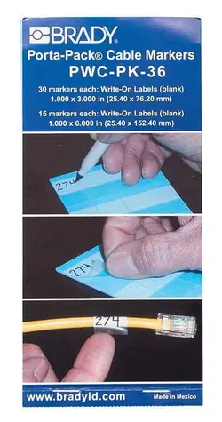 BRADY Porta-Pack / Kabelmarkierer / Etikettenbuch