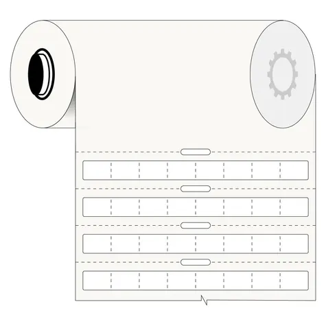 BRADY PCR-Röhrchen-Etiketten / Druckeretiketten