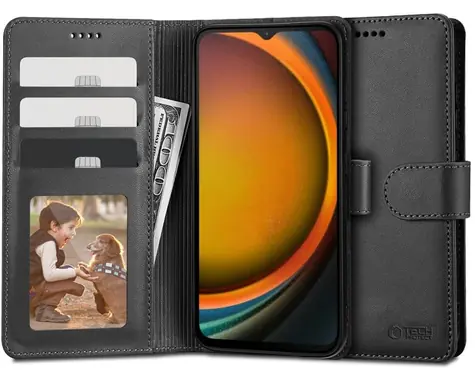 Tech-Protect Wallet Galaxy Xcover 7 schwarz / Brieftaschenhülle