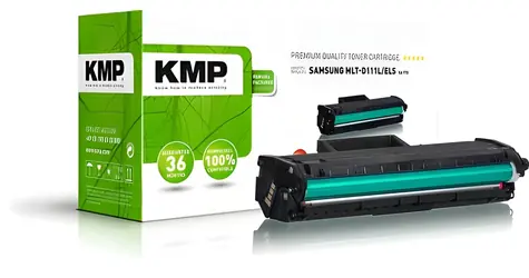 KMP-aufbereiteter Toner Samsung MLT-D111L schwarz / für Xpress M2070 / 3.000 Seiten