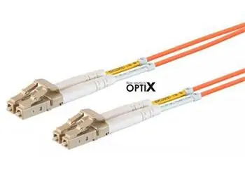 OPTIX LC-LC / Optisches Patchkabel / 50/125 / 1 m