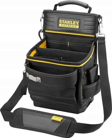 Stanley FMST17624-1 schwarz/gelb / FatMax PRO-STACK Werkzeugorganizer / 23 x 35 x 16,5 cm / Tragkraft 10 kg