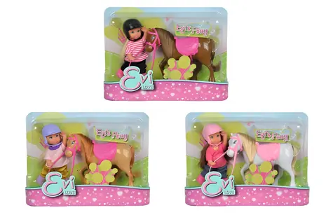 Simba Puppe Evi Love Evička mit Pony