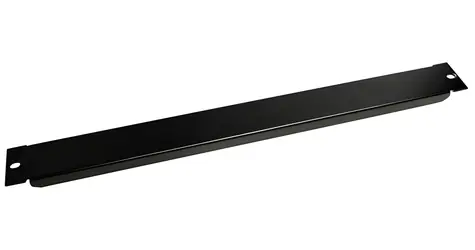 StarTech Blindplatte 1HE schwarz / Blindplatte / 19" / Stahl