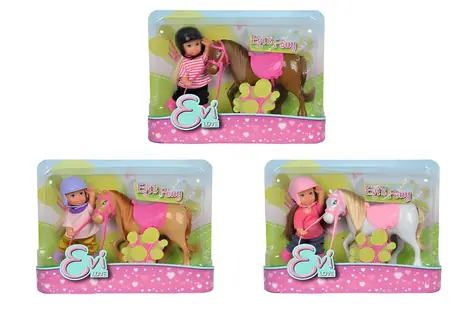 Simba Puppe Evi Love Evička mit Pony