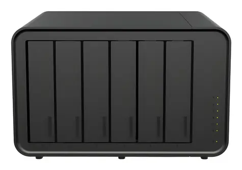 TerraMaster F6-424 / NAS-Server / Intel N95 / 8 GB DDR5-RAM / 6 x 2,5"/3,5" / 2 x 2,5-GbE / Festplattenlos