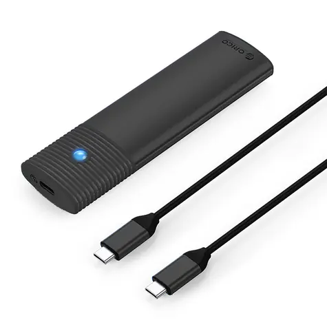 Orico PWM2-G2 černá / Externí box pro M.2 NVMe SSD / 10 Gb/s / USB-C