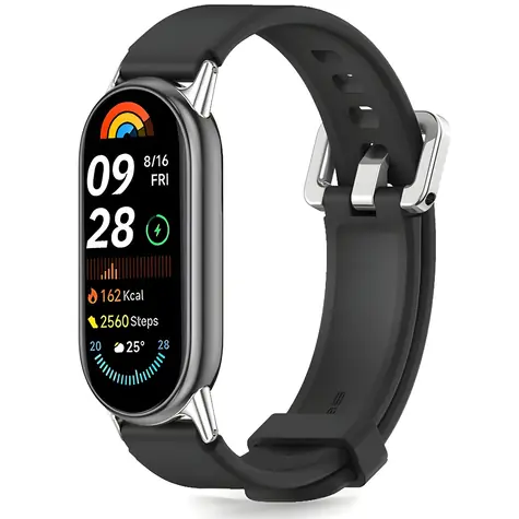 Tech-Protect IconBand Classic schwarz / Armband / für XIAOMI SMART Band 8, 9, 10 / NFC