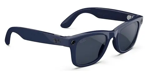 Meta Ray-Ban Gen2 Wayfarer Shiny Cosmic Blue / Smart Glasses / Sapphire Transitions / Groß