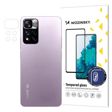 Wozinsky Kameraschutzglas für XIAOMI Redmi Note 11 Pro+ / Kameraschutzglas / Gehärtetes 9H-Glas
