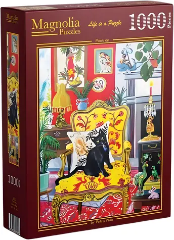 MAGNOLIA Puzzle Katzenpfoten / 1000 Teile / 48 x 68 cm