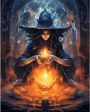 Norimpex Diamantmalerei Ritual / 30x40 cm