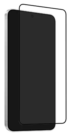 Puro Frame Schutzglas schwarz / Schutzglas / Samsung Galaxy S26 / mit Rahmen