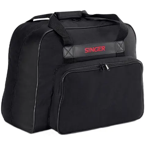 Singer 617L schwarz / Reisetasche für Nähmaschinen / 33x46x26 cm / kompatibel mit Singer -Maschinen (außer EM9305)