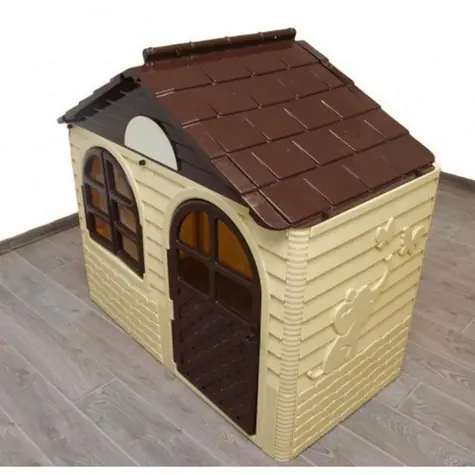 DOLONI Kindergartenhaus beigebraun (klein) / ab 1,5 Jahren