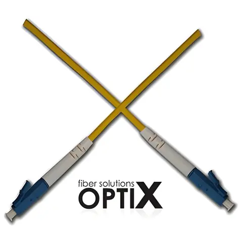 OPTIX LC/UPC-LC/UPC Optisches Patchkabel 09/125 1m Simplex