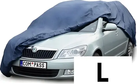 Compass Schutzplane, Größe L / Schutzplane für Autos / 482 x 177 x 121 cm / Nylon