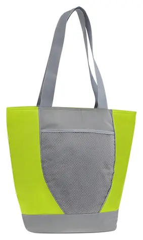 RULYT Strandkühltasche 20 l grün / Kühltasche / Volumen 20 l / 37 x 34 x 16 cm / 600D Polyester