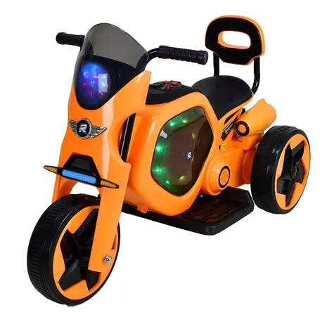 RACCEWAY® Kinder-Elektrodreirad orange / Dreirad / 6V 25W / Tragfähigkeit 25 kg / ab 3 Jahren