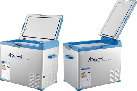 Compass Kühlbox-Kompressor BLUE APP / Kühlbox / 12V/24V/230V / 50 l / -20 °C / App-Steuerung