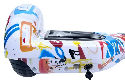 Eljet Scooter Lite Crazy White / 2 x 250 W / Geschwindigkeit: 10 km/h / Reichweite: 5-8 km / Zuladung: 100 kg