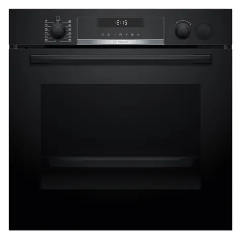 BOSCH HRG578BB7 schwarz / Einbaubackofen / 71 l / A+