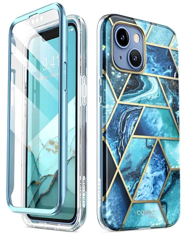 Supcase Cosmo iPhone 14 PLUS blau / Hülle / Schutzhülle
