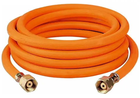 Meva Gasschlauch mit Anschlüssen 2x G3/8" L / Schlauch / 2 m