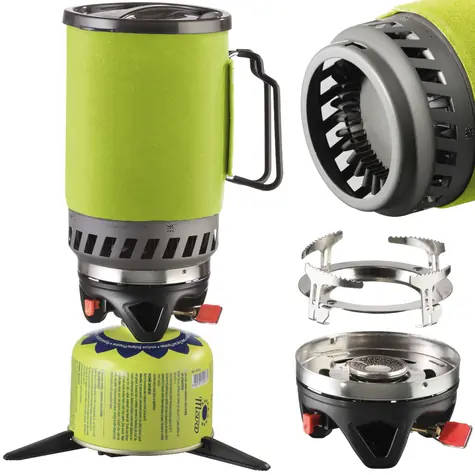 Meva Tripper Set / Touristen-Gaskocher / für Gaskartuschen