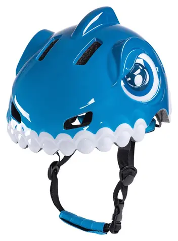 Wozinsky Dinosaurus S blau / Kinderfahrradhelm / Größe S