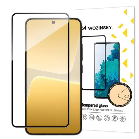 Wozinsky Schutzglas aus gehärtetem Glas für XIAOMI 13 / Gehärtetes Glas / Vollflächig verklebt