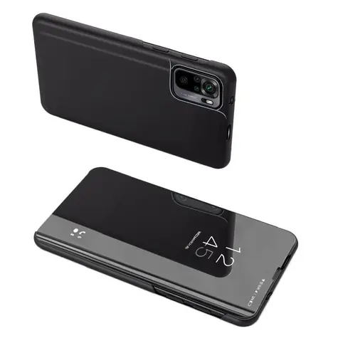 Hurtel Clear View Flip-Case für Xiaomi 13 Pro, schwarz / Hülle / Klapphülle / Transparentes Fenster