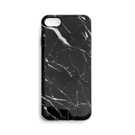 Wozinsky Marmor-Hülle für Samsung Galaxy A03s, schwarz / Schutzhülle / TPU / Marmormuster