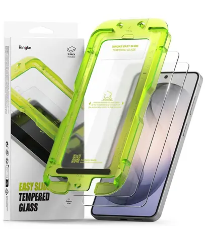 Ringke Easy Slide / Schutzglas / Samsung Galaxy S26 / Gehärtetes Glas / 2 Stück