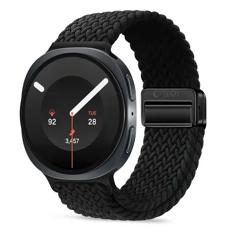 Tech-Protect NylonMag Armband schwarz / für Samsung Galaxy Watch 40/44/46 mm
