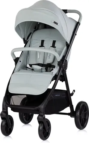CHIPOLINO Sport-Kinderwagen Ultera Matcha / Verstellbare Rückenlehne / 5-Punkt-Sicherheitsgurte / Einhand-Faltmechanismus