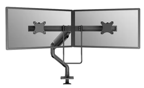 Neomounts DS75S-950BL2 schwarz / Tischhalterung für 2 Monitore / 17-32" / VESA 75x75-100x100 / Tragkraft 8 kg