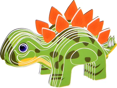 JOKOMISIADA 3D-Puzzle Stegosaurus / 36 Teile