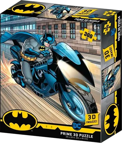 Prime 3D Puzzle Batman: Batcycle 3D / 300 Teile
