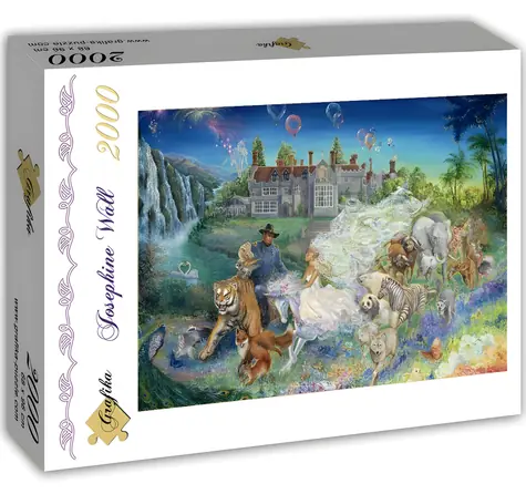 GRAPHICS Puzzle Märchenhochzeit / 2000 Teile / 96 x 68 cm