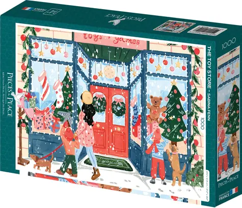 PIECES & PEACE Puzzle-Spielzeugladen / 1000 Teile / 69 x 47,8 cm