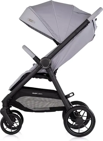 CHIPOLINO Sport-Kinderwagen Ultera Platinum / Verstellbares Verdeck / 5-Punkt-Gurt / Gefederte Räder