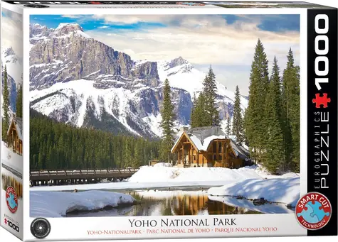 EUROGRAPHICS Puzzle Yoho Nationalpark / 1000 Teile / 68 × 48 cm
