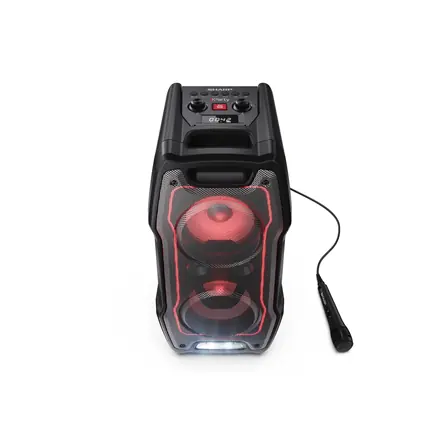 Sharp PS-931 schwarz / Party-Lautsprecher / TWS / 180 W / Bluetooth 5.3 / USB