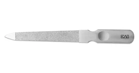 KAI Nagelfeile 9,5 cm / Nagelfeile / Körnung 120/280 / Edelstahl