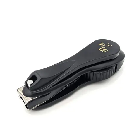 KAI SEKIMAGOROKU HC-3 schwarz / Rotierender Nagelknipser / 360° drehbarer Kopf / Klingen aus Edelstahl / Feile